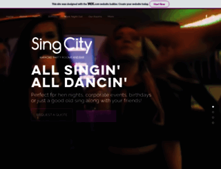 singcity.co.uk screenshot