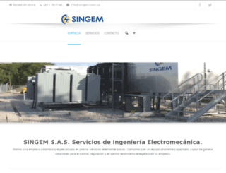 singem.com.co screenshot