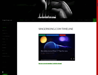 singersong.com screenshot