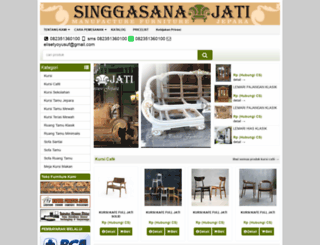 singgasanajati.com screenshot