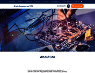 singh-accessories.ueniweb.com screenshot