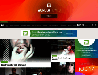 singing-lessons.wonderhowto.com screenshot