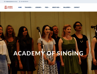 singinglessons.com.au screenshot