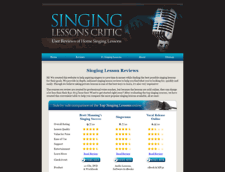 singinglessonscritic.com screenshot