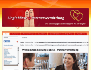 singleboerse-partnervermittlung.de screenshot