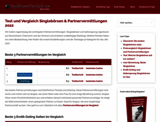 singleboersevergleich.com screenshot