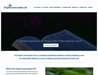 singleconsecratedlife-anglican.org.uk screenshot