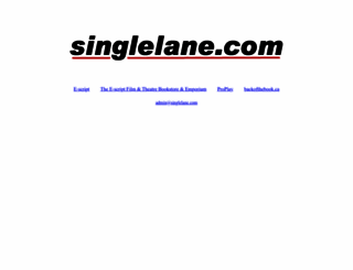 singlelane.com screenshot