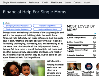 singlemomfinancialhelp.com screenshot