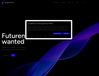 singularityu.org screenshot