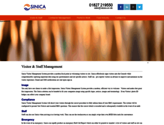 sinica.co.uk screenshot