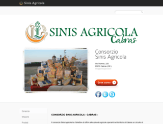 sinisagricola.it screenshot