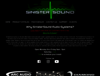 sinistersound.net screenshot