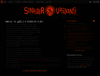 sinistervisions.com screenshot