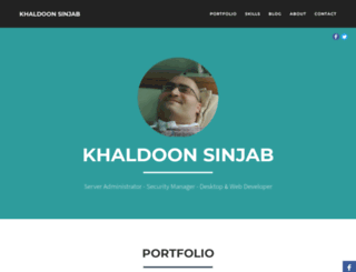 sinjab.com screenshot
