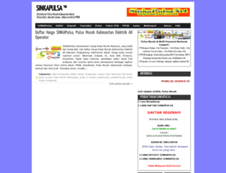 sinkapulsa.net screenshot