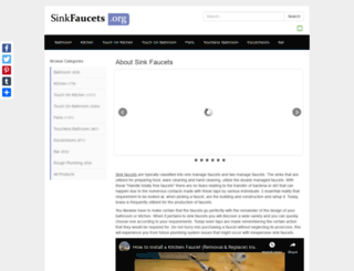 sinkfaucets.org screenshot
