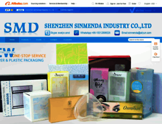 sinmenda.en.alibaba.com screenshot