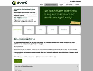 sinnerg.com screenshot