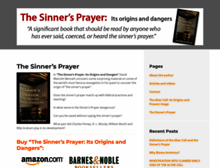 sinnersprayerbook.com screenshot