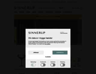 sinnerup.com screenshot