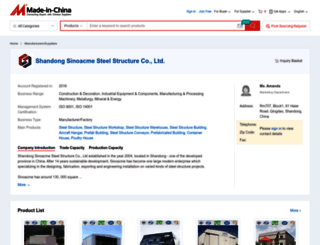 sinoacmess.en.made-in-china.com screenshot