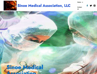 sinoemedicalassociation.org screenshot