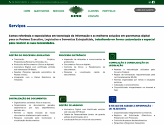 sinoinformatica.com.br screenshot