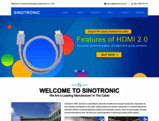 sinotronic-e.com screenshot