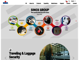 sinoxlock.com screenshot