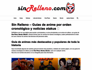 sinrelleno.com screenshot
