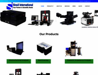 sinsilinternational.com screenshot