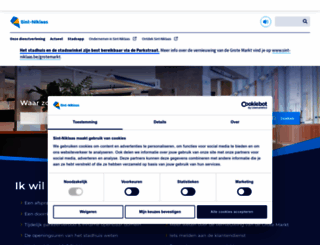 sint-niklaas.be screenshot