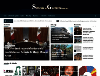 sintesisdeguerrero.com.mx screenshot