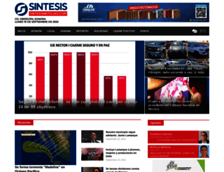 sintesisnoticias.com screenshot