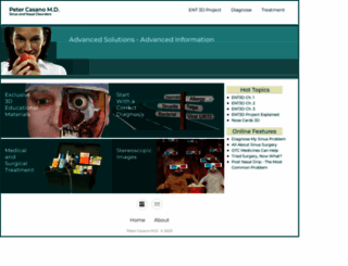sinuscarecenter.com screenshot