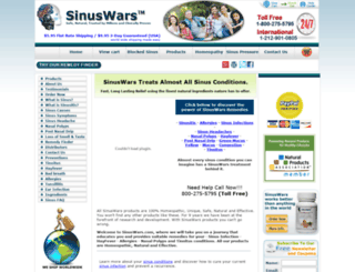 sinuswars.com screenshot