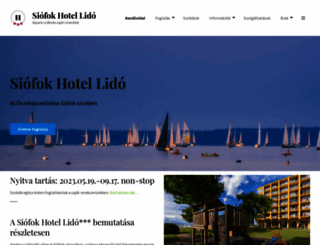 siofok-hotel.com screenshot