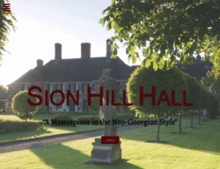 sionhillhall.co.uk screenshot