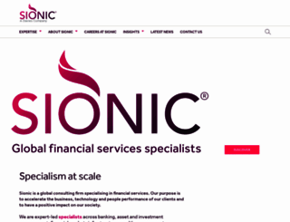 sionic.com screenshot