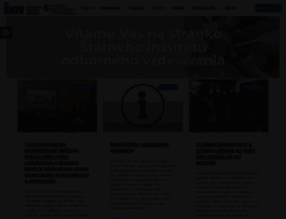 siov.sk screenshot