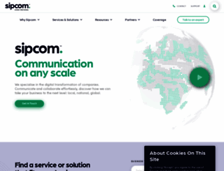 sipcom.com screenshot