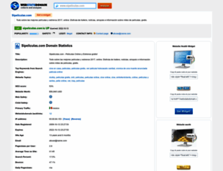 sipeliculas.com.webstatsdomain.org screenshot
