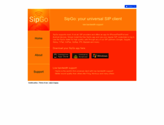 sipgo.com screenshot