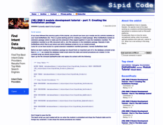 sipidcode.com screenshot