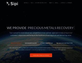 sipimetals.com screenshot