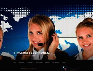 siracomtelephones.com.au screenshot