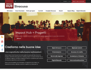 siracusa.the-hub.net screenshot