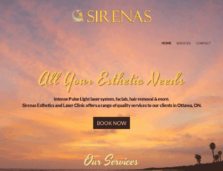 sirenas.ca screenshot