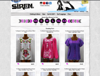 sirensirensiren.com screenshot